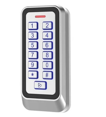 Metal Kasa Dış Mekan Ip67 EM/MF Kart Okuyucu ve Arkadan Aydınlatmalı Tuş Takımı