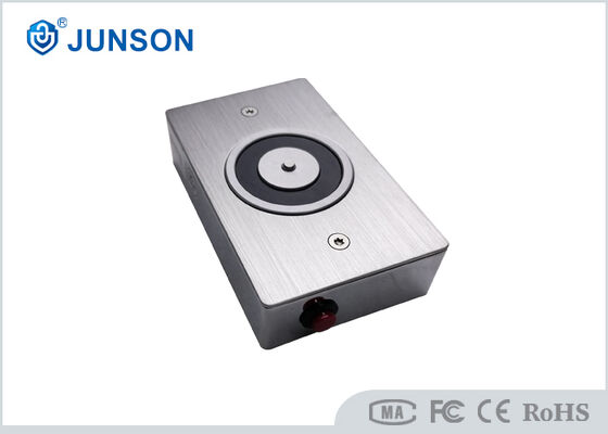 12V/24V DC Çalışma için Manuel Bırakma Butonlu 304 Paslanmaz Çelik Elektromanyetik Kapı Tutucu