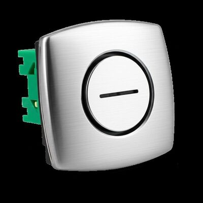 Acil çıkış düğmesi kum patlaması ile 86 * 50mm saf bakır nikel kapı serbest bırakma