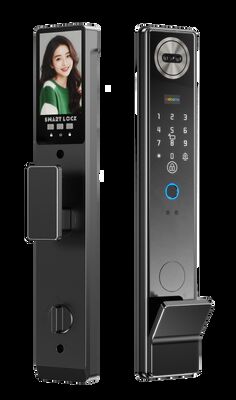 Su geçirmez TTlock Tuya Uygulaması Parmak İzi Kod Kartı Anahtar Akıllı Kapı Kilidi