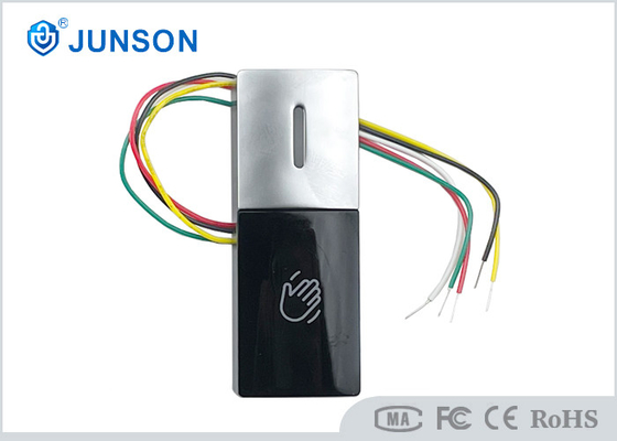 Mini Dokunmatik Çıkış Düğmesi Yok Çinko Alaşımlı DC12V LED Göstergeli Suya Dayanıklı IP68
