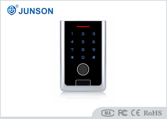 Suya Dayanıklı Metal Kasalı RFID Bağımsız Parmak İzi Erişim Kontrolü