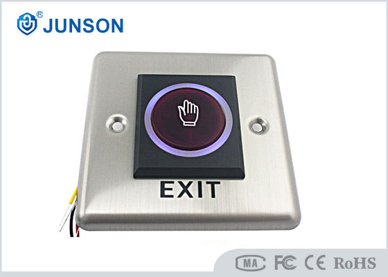 Stainless Steel Door Exit Push Button For Access Control System