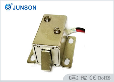Elektronik Solenoid Kilit Kapısı için 12V DC Elektrikli Dolap Kilidi Gümüş Renk