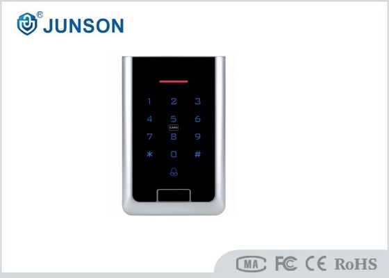 JS-K6903 Bağımsız Su Geçirmez Erişim Kontrolü Çinko Alaşımlı Tuş Takımı EM Mifare Wiegand 3000 Kullanıcıları
