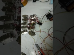 Elektrikli dolap kilidi kullanan dolap kilidi, 30 mm uzunluğundaki kablo ve konektörlü klavyelerli dolap kilidi.