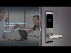 200mA temassız anahtar kartı kapı kilitleri alarm ile açık bırakılır