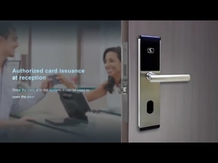 200 Paslanmaz Çelik Temassız Rfid Kart Kilitleri Kaplama FCC