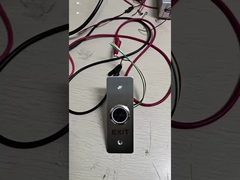 Paslanmaz Çelik 2mm Kalınlık Basmalı Düğme Çıkış Anahtarı Fotoselli