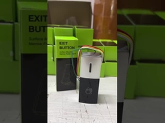 Mini Dokunmasız Çıkış Düğmesi Çinko Alaşımı DC12V LED gösterge ile su geçirmez IP68