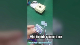 JUNSON Güvenliği · JS-4052/S Mini Elektrikli Dolap Kilidi